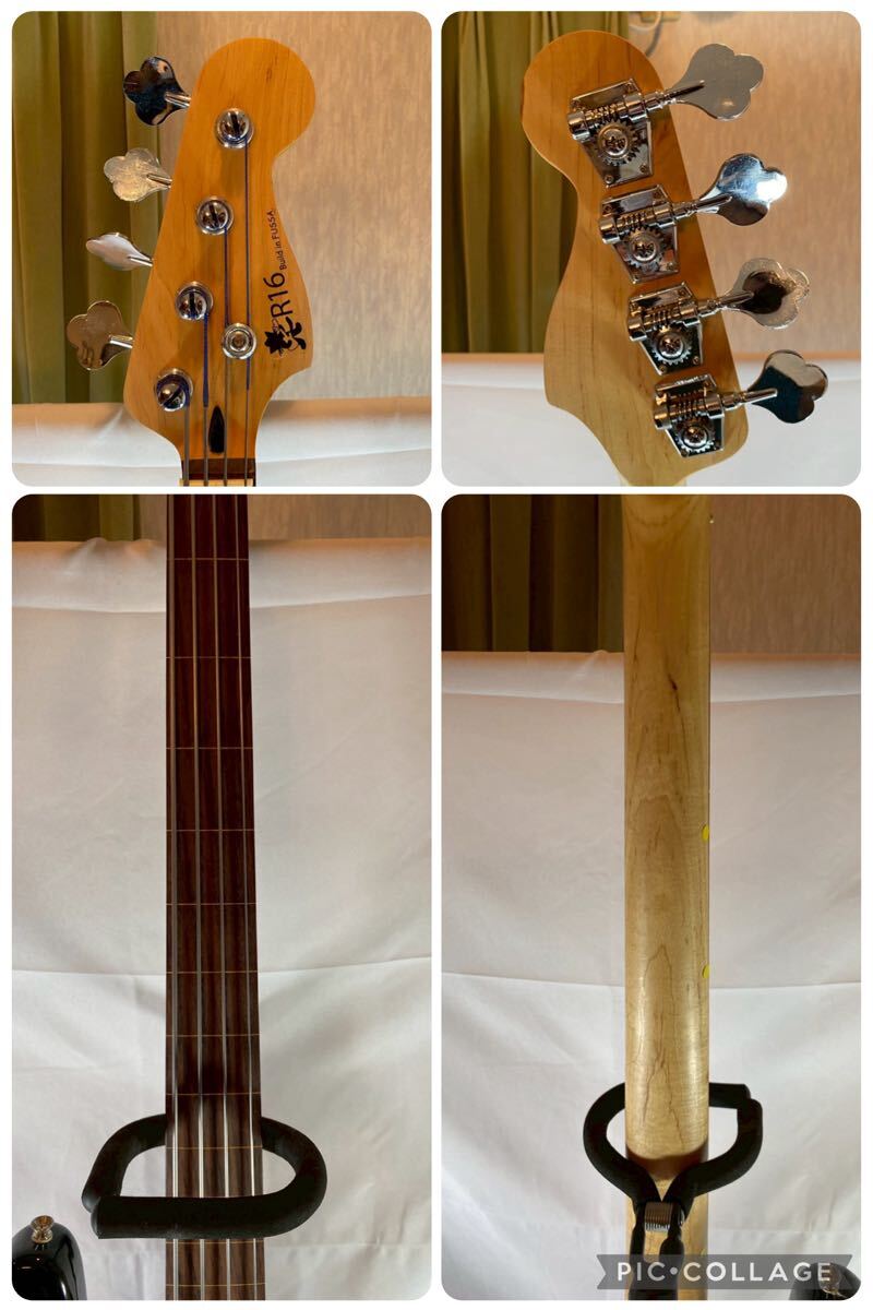 ④ R16 ジャズベース　Build in FUSSA. 【11402】_画像7