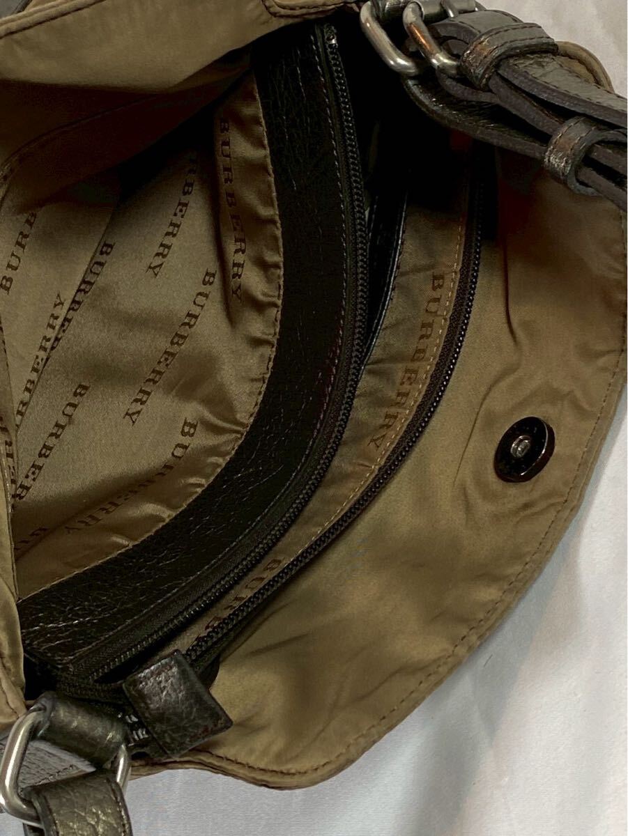 ⑥ BURBERRY バーバリー ナイロンバッグ 【11008】_画像6