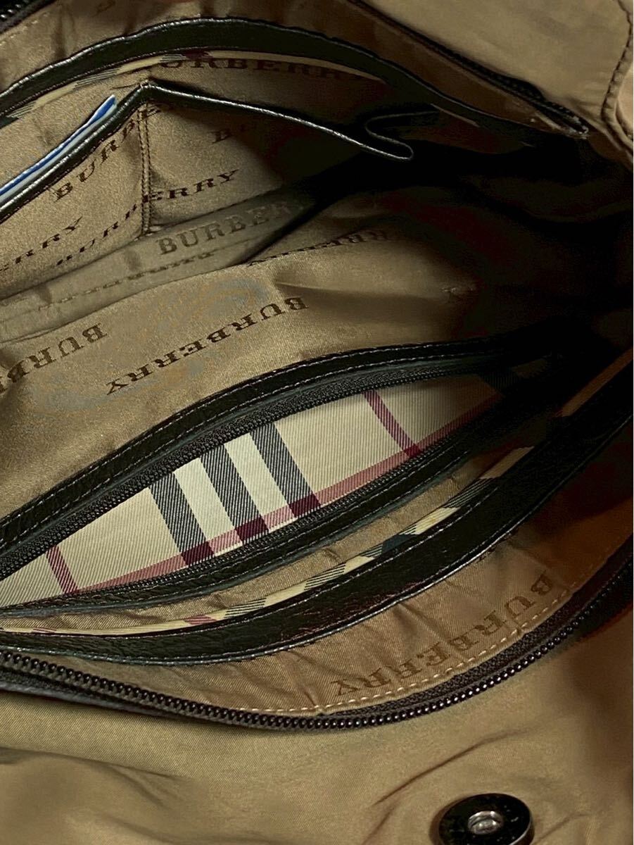 ⑥ BURBERRY バーバリー ナイロンバッグ 【11008】_画像7