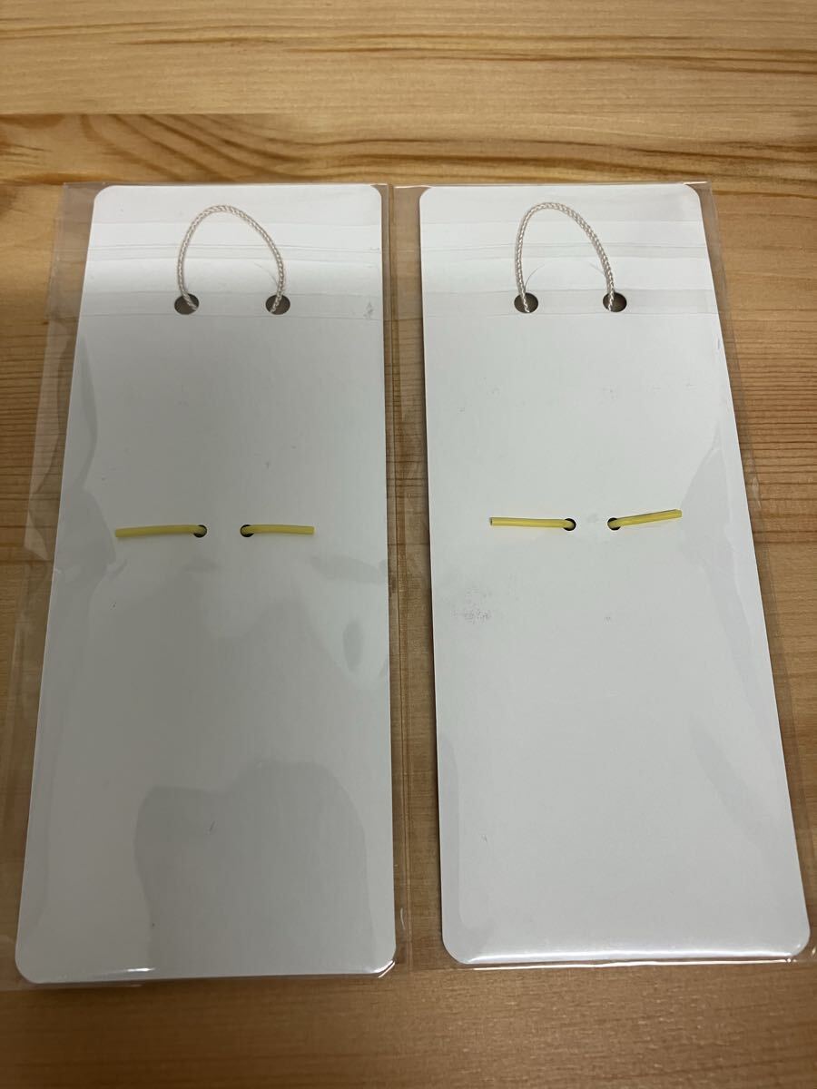 未開封 お伊勢まいり ストラップ 2つセット 根付 白 伊勢神宮_画像2