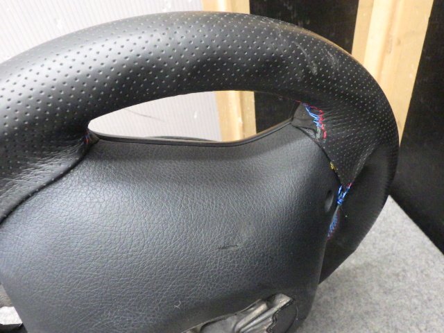 B】 BMW純正 ステアリング ハンドル ホーンカバー ホーンパッド ステアリングリモコン ステリモ F20 前期 1シリーズ 加工品_画像9