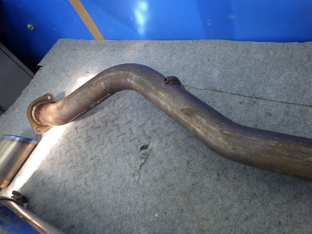 【E】R-magic Rマジック ステンレス リアマフラー リアピース 中間パイプ 左右二本出し チタン風テールエンド SE3P RX-8 RX8 マツダ 社外品_画像8