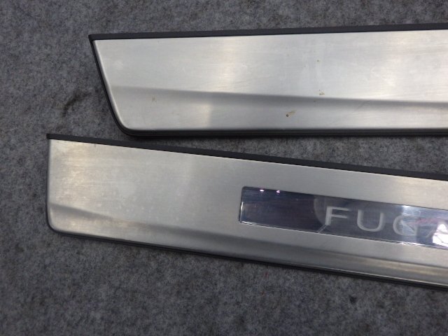 【C】 フーガ HYBRID 日産純正OP オプション イルミ イルミネーション スカッフプレート HY51 LED B64D0-CU000-17_画像5