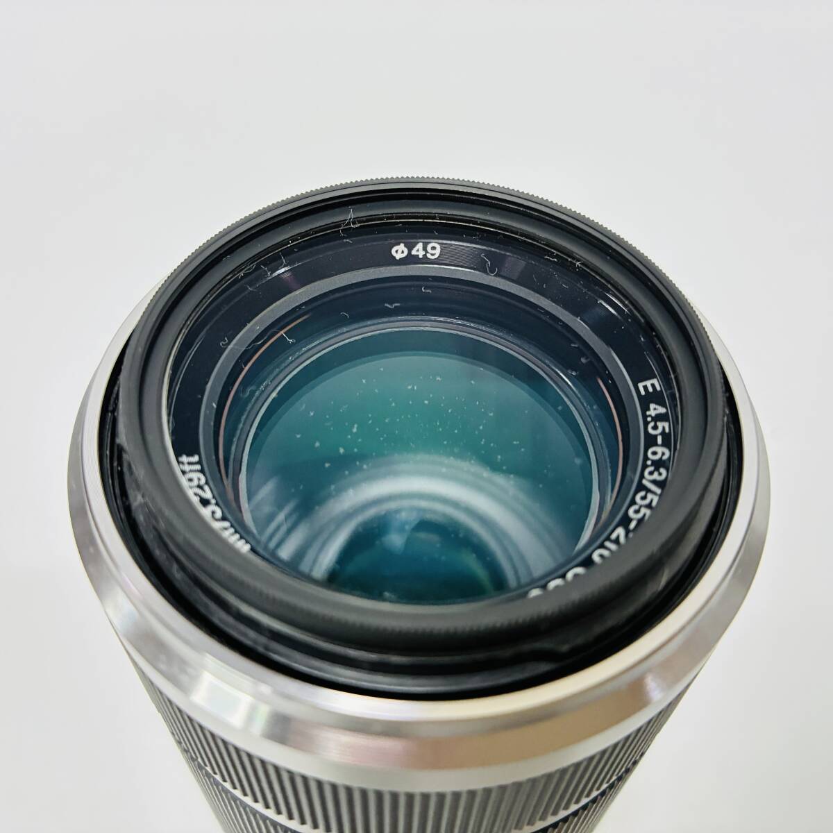 【64041C】動作品 ソニー SONY Optlcal SteadyShoT E-mount 1:4.5-6.3 55-210mm OSS 1m/3.29ft φ49 オートフォーカス動作OK 現状品の画像5