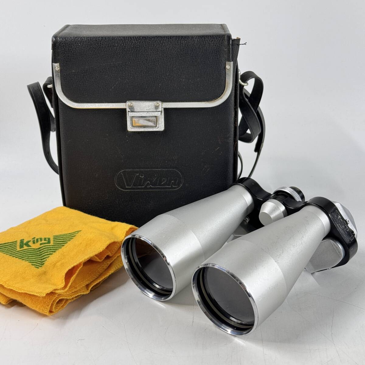 【64191Q】Vixen ビクセン 16×50 Field 50° WIDE ANGLE COATED LENS No.721S-151 双眼鏡 専用ケース付 経年保管品 現状品_画像1