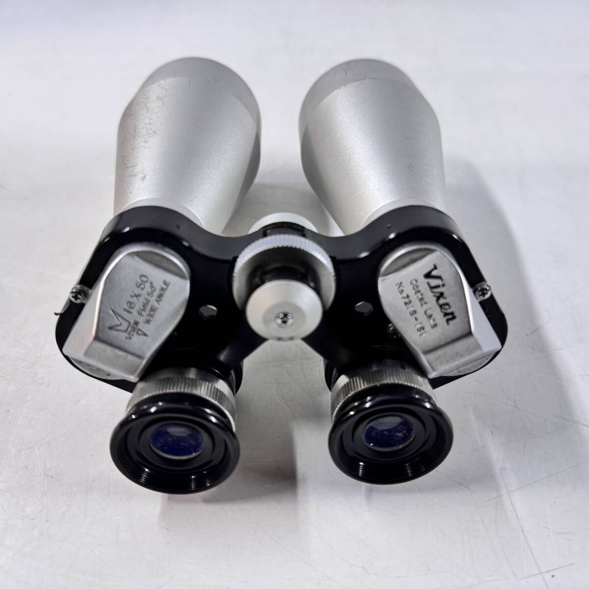 【64191Q】Vixen ビクセン 16×50 Field 50° WIDE ANGLE COATED LENS No.721S-151 双眼鏡 専用ケース付 経年保管品 現状品_画像6