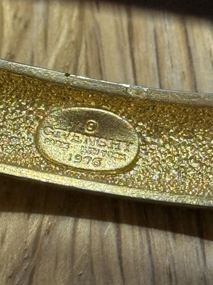 25/00011-1/バングル GIVENCHY ジバンシー　ビンテージ　1976_画像7