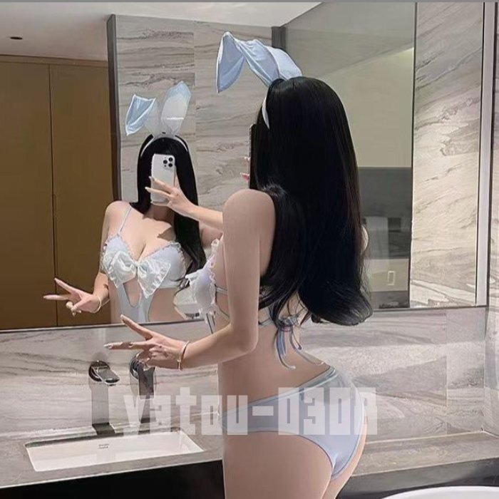 H852　コスプレウェア　バニーガール　過激デザイン　ハイレグレオタード　ウサギ耳　セクシーランジェリー　ナイトウェア_画像7