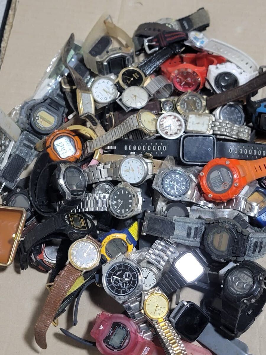  Junk часы продажа комплектом. SEIKO CASIO наручные часы SEIKO 89 деталь 