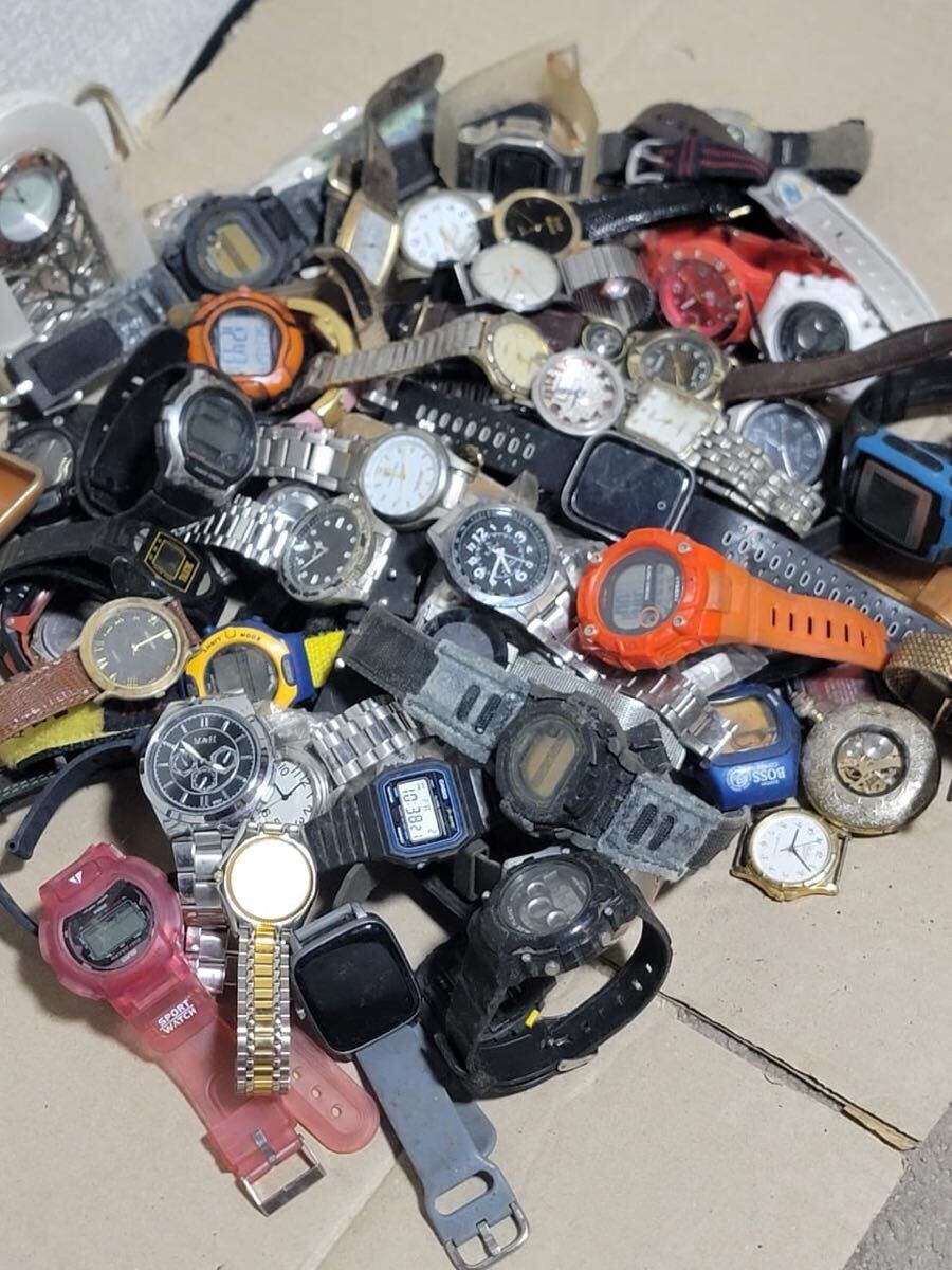  Junk часы продажа комплектом. SEIKO CASIO наручные часы SEIKO 89 деталь 