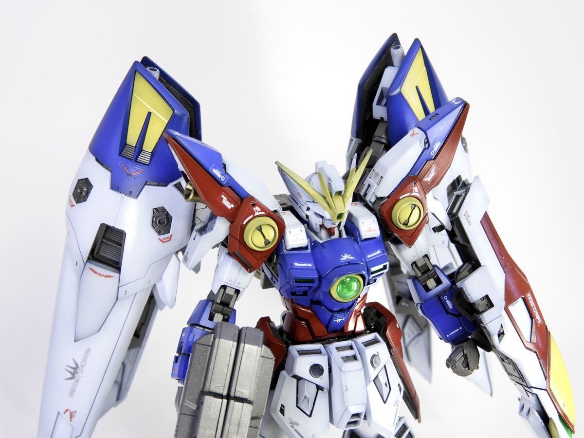 RG ウイングガンダムゼロ / ガンプラ 完成品_画像7