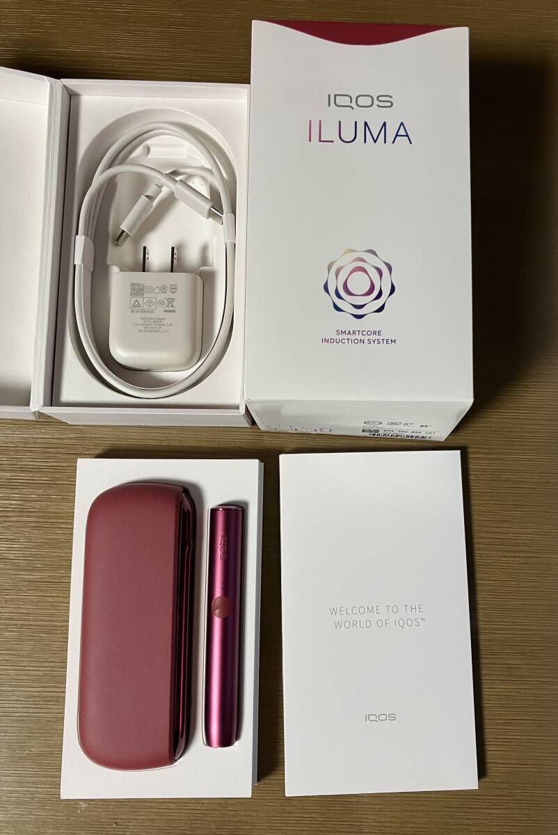 iQOSイルマ　本体　サンセットレッド　_画像1