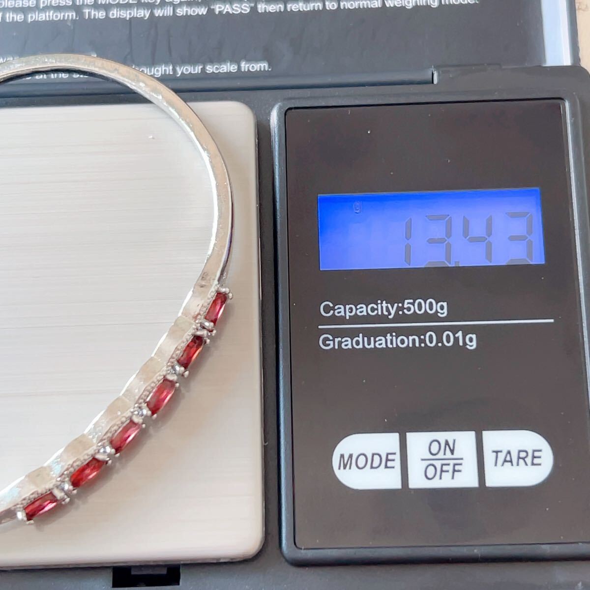 ◇ガーネット(柘榴石)◇バングル◇パワーストーン◇天然石◇巾着袋付き◇プレゼントにも 041G112015_画像10