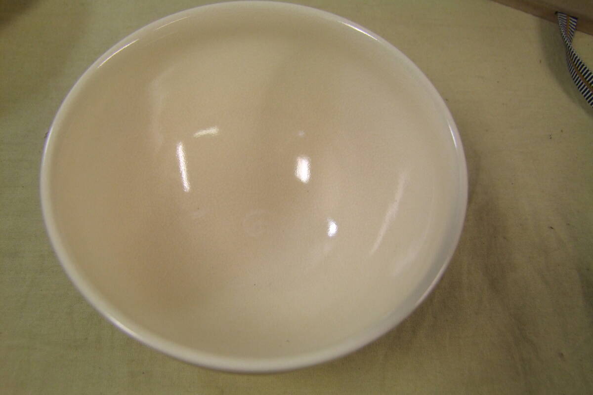 茶道具　田中香泉作　仁清菊唐草　数茶碗　１０客　共箱_画像6