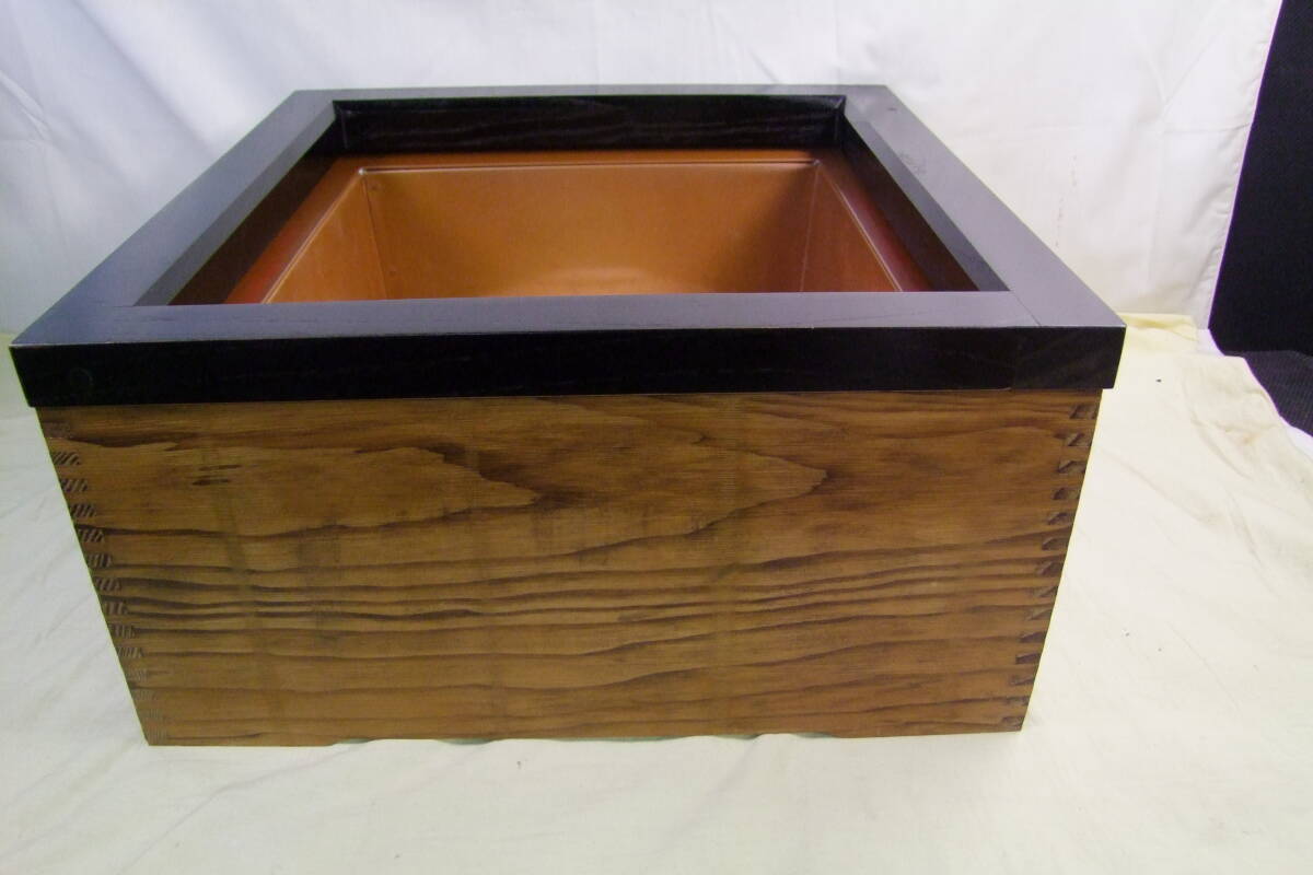 茶道具　置炉　底瓦・前瓦付_画像1