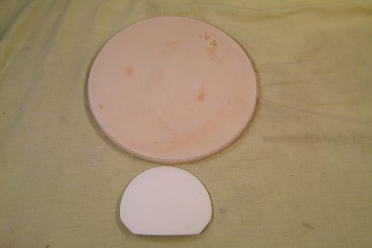 茶道具　置炉　底瓦・前瓦付_画像8