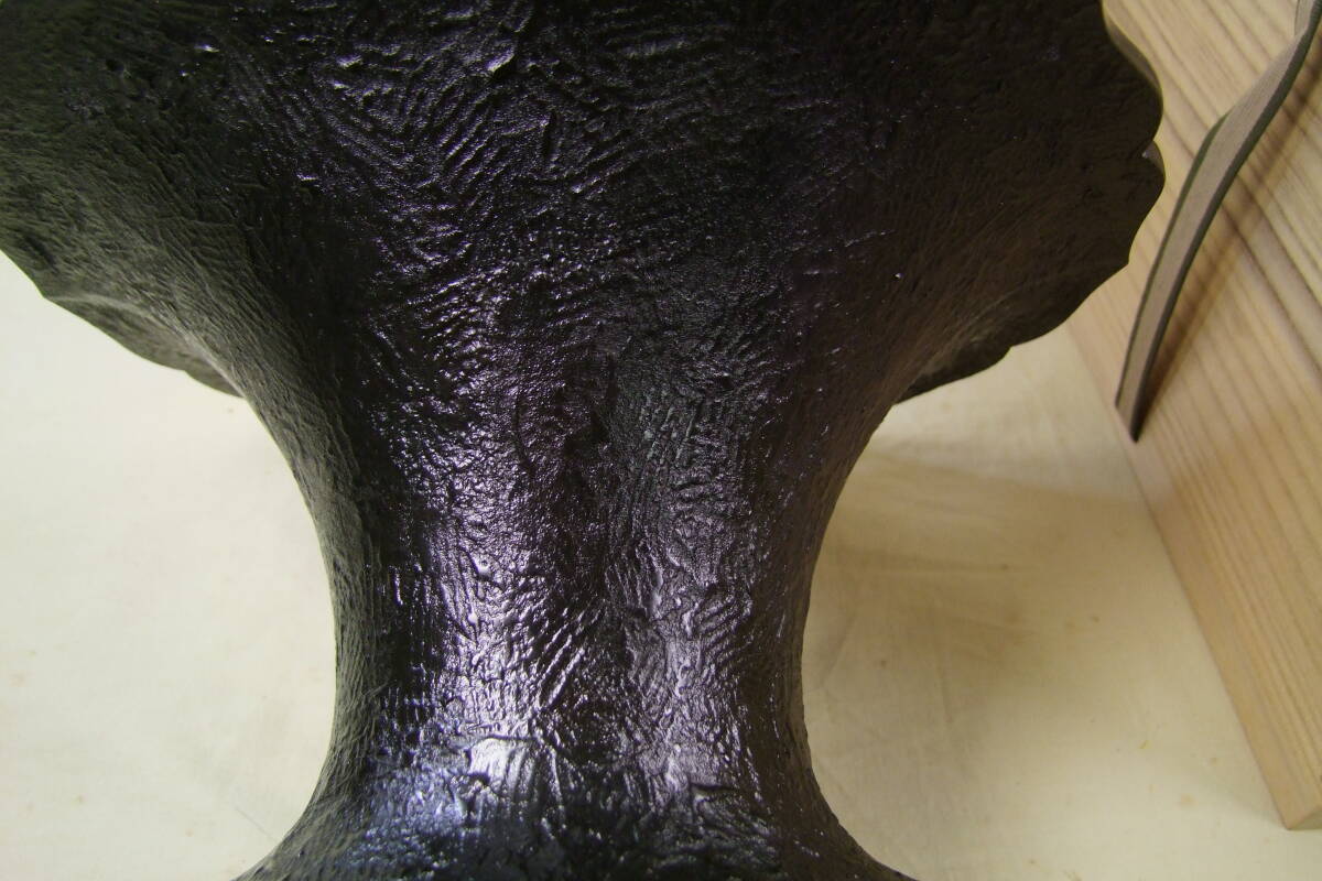 華道具　中光造　好　是鶴堂　古鏡形唐銅花器　松月堂古流書付　共箱_画像4