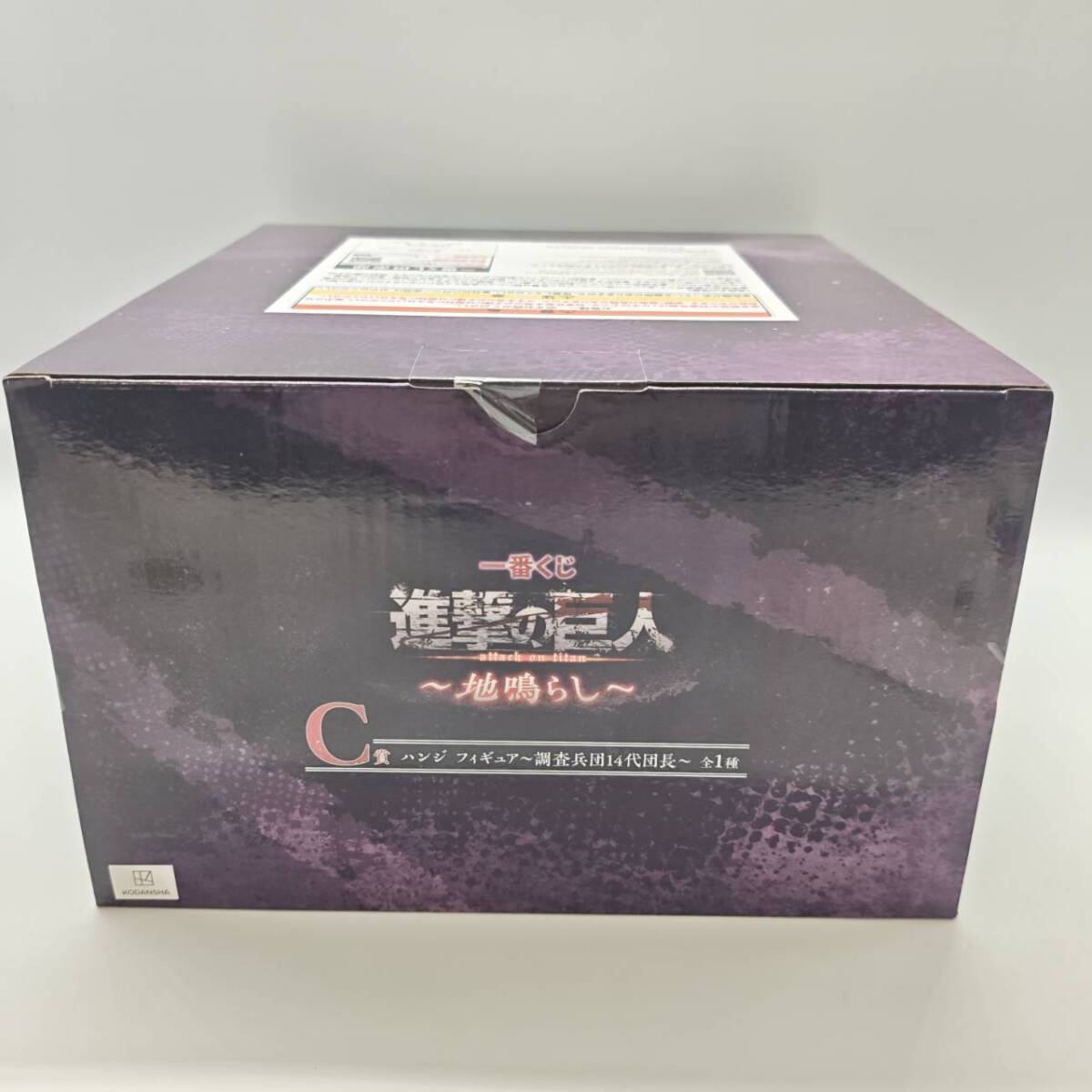 K11092● 【未開封品!!】 進撃の巨人 一番くじ C賞 ハンジ フィギュア 調査兵団14代団長 地鳴らし BANDAI NAMCO バンダイナムコ_画像5
