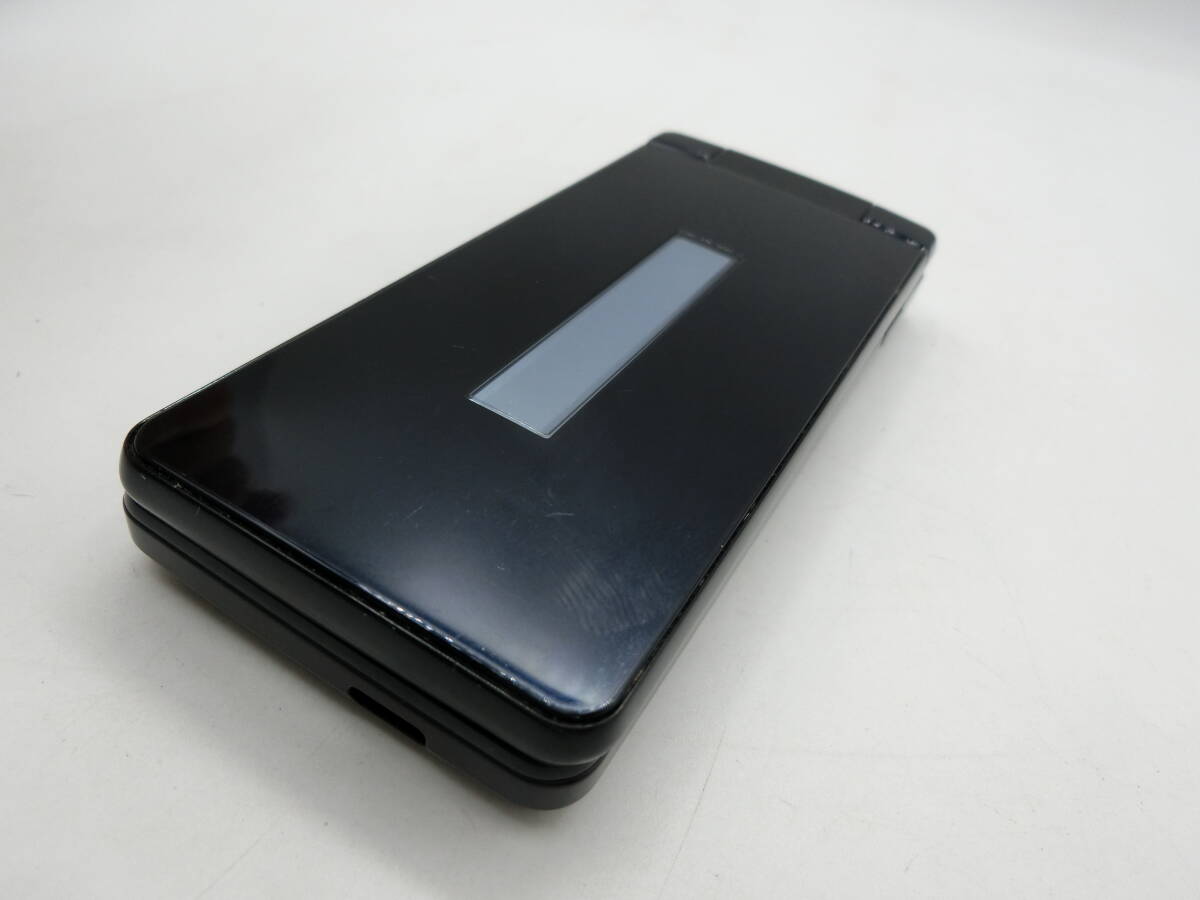 N43145*docomo AQUOS мобильный телефон SH-02L черный суждение 0 бумага коробка * настольный держатель SH50 имеется DoCoMo SHARP