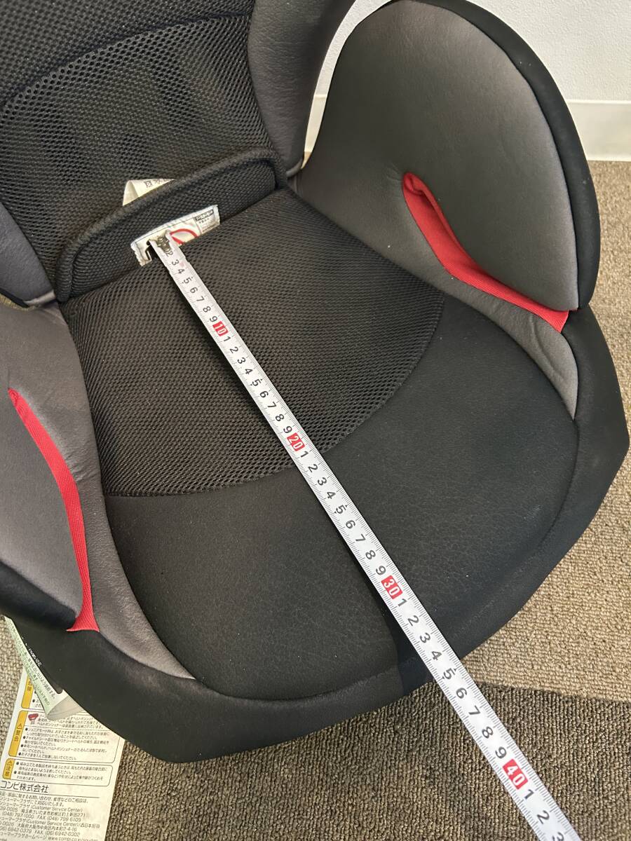 N43874☆ Combi コンビ ジュニアシート ジョイキッズ ムーバー エッグショック KH ブラック 対象３歳～11歳 15kg～36kg コンビ株式会社_画像9