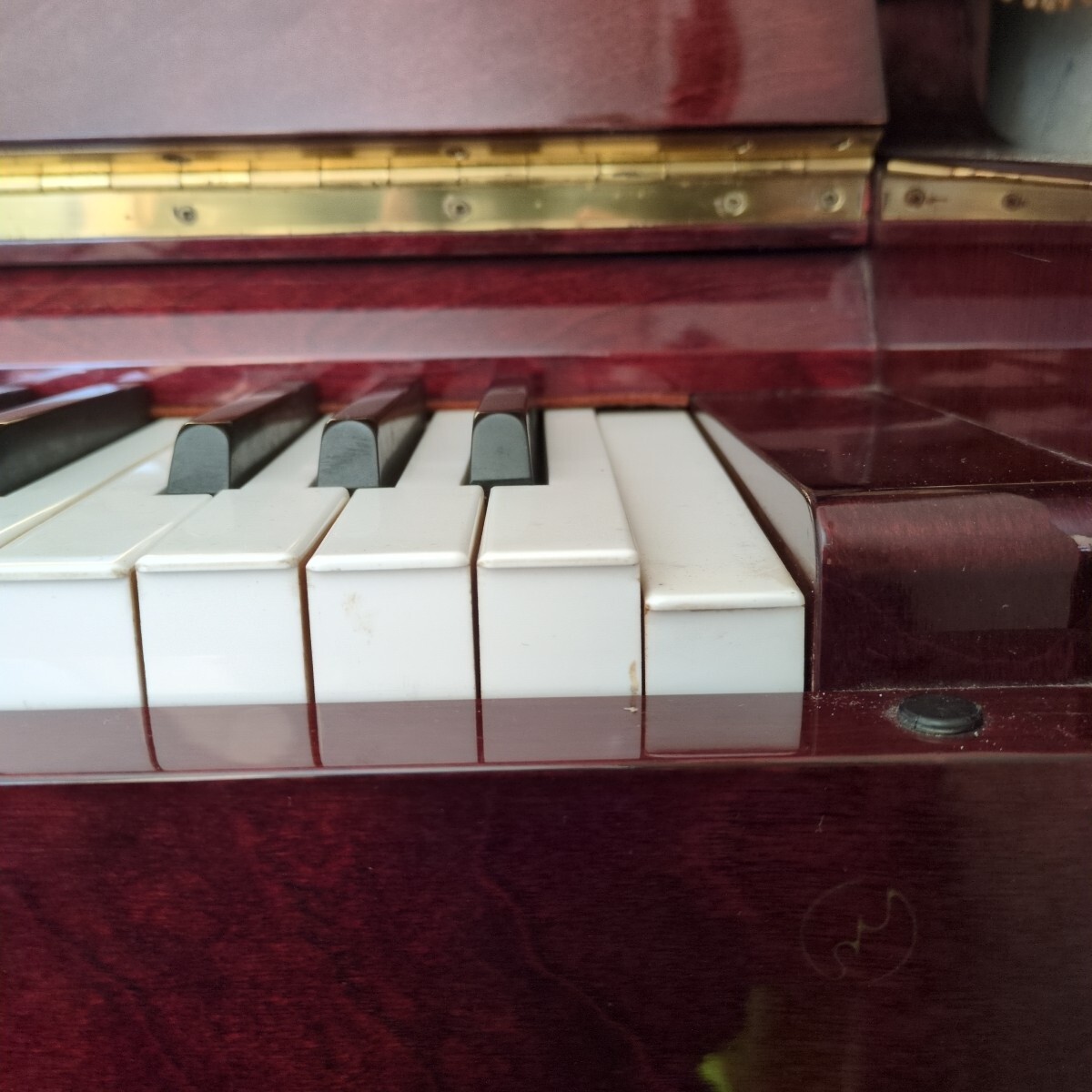 カワイ アップライトピアノ KL−502 ロ−ズウッド_画像10