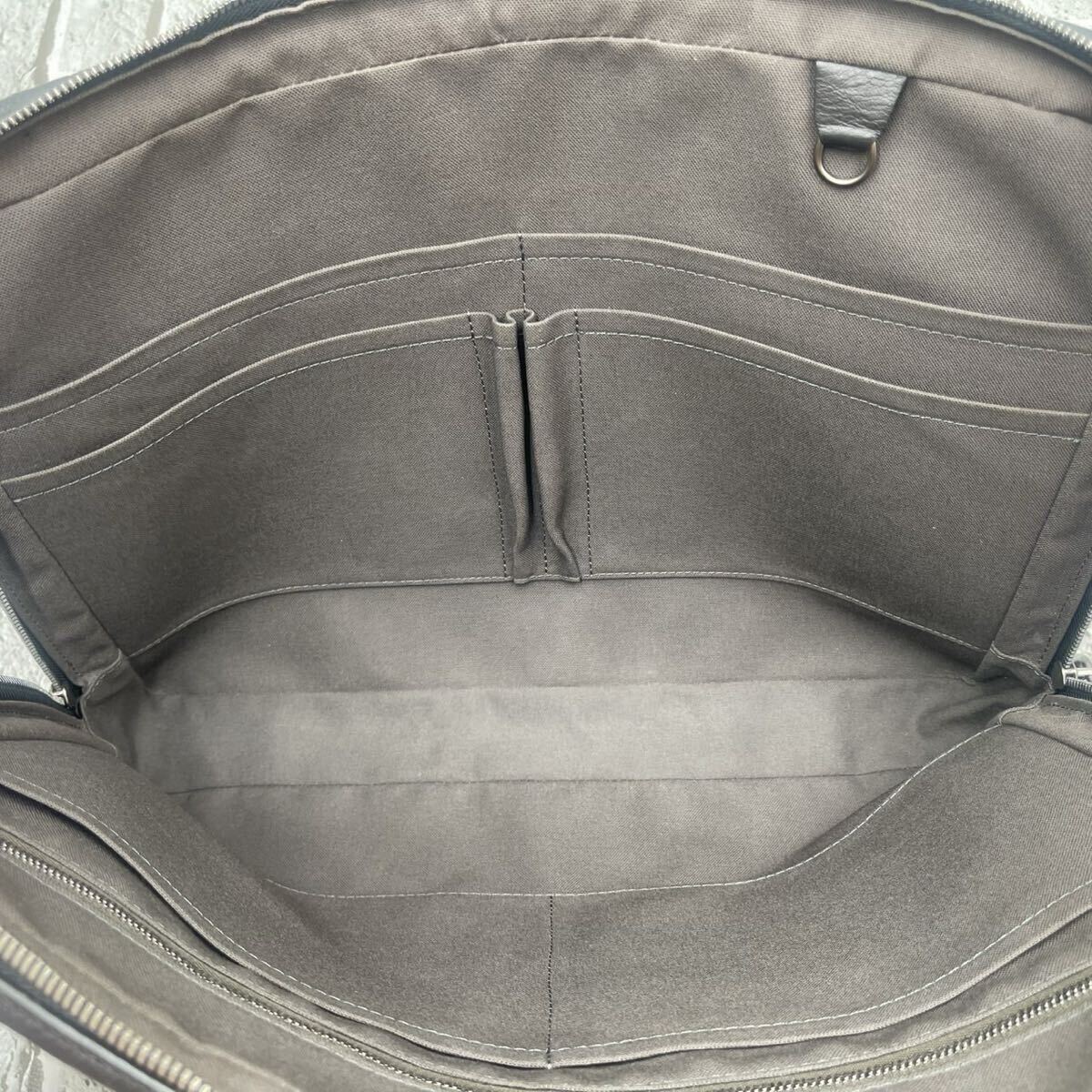 LOUIS VUITTON Louis Vuitton портфель плечо 2way Damier Efini poruto при . man Voyage PDV A4 черный N41146