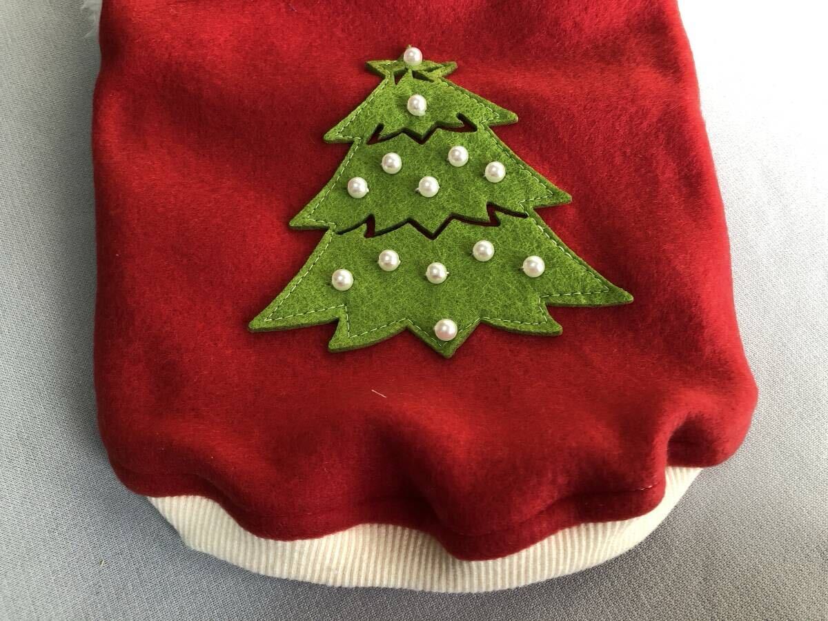 ◇胴34◇Xmas◇ツリー＆ビーズ◇フリースタンク_画像5