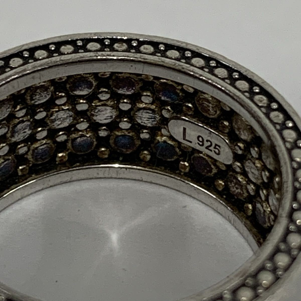  Vivienne Westwood кольцо кольцо Vivienne Westwood RING серебряный 925 полная масса примерно 12.3g мужской женский текущее состояние товар ka15