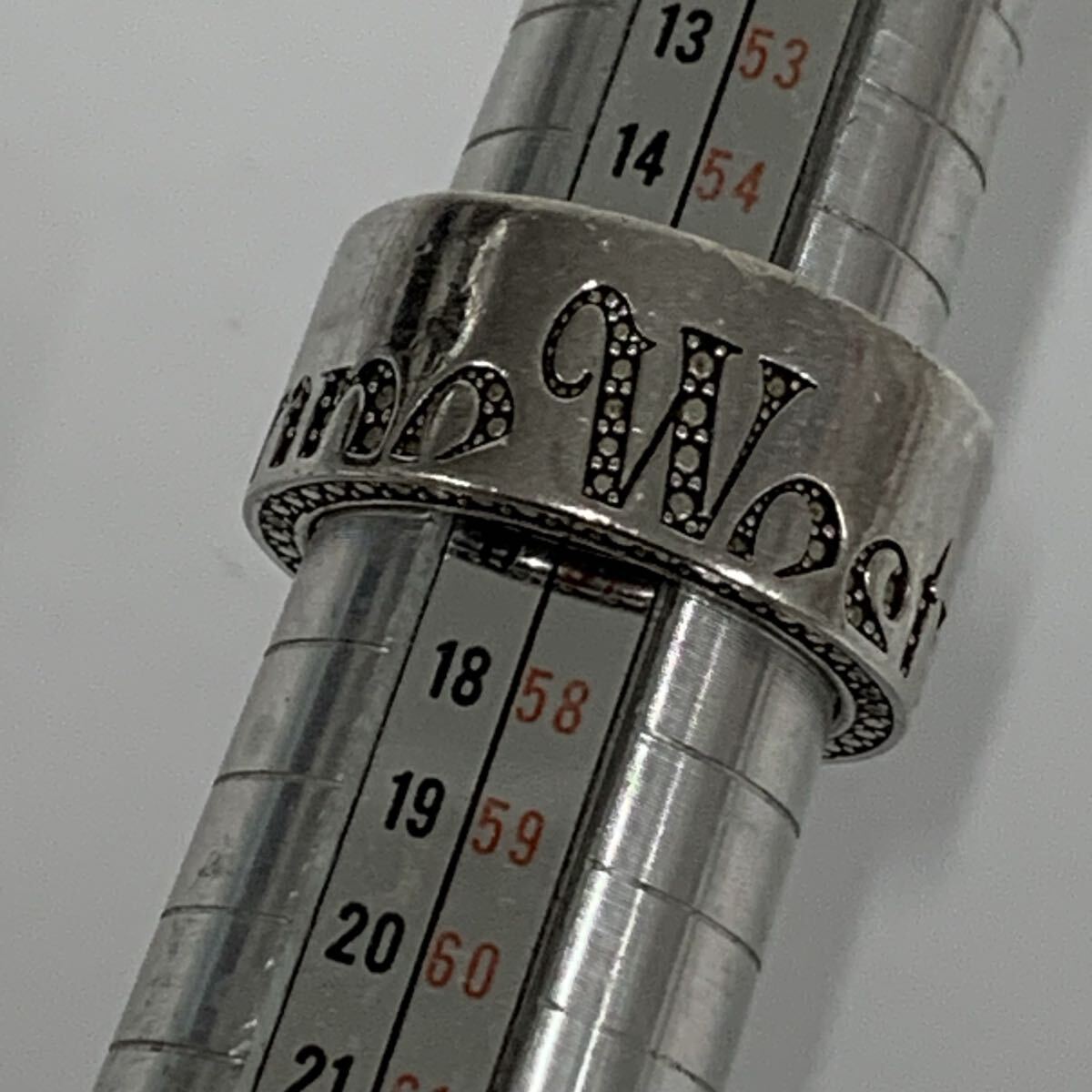  Vivienne Westwood кольцо кольцо Vivienne Westwood RING серебряный 925 полная масса примерно 12.3g мужской женский текущее состояние товар ka15