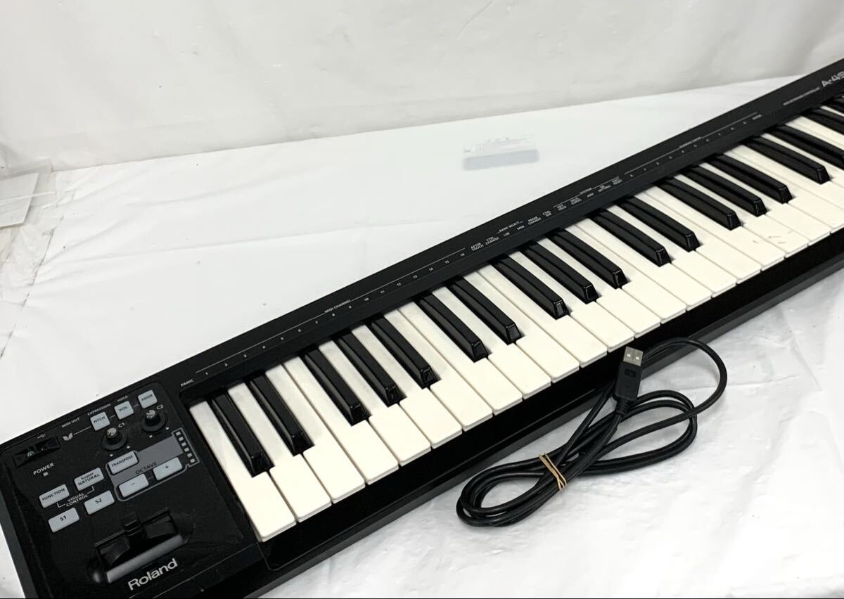 動作未確認 現状品 Roland A-49-BK キーボードコントローラー ローランド o15_画像2