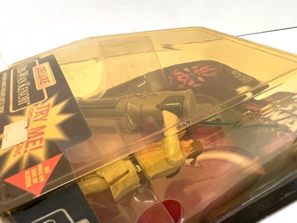 【丸-2455】◆［Hasbro］スターウォーズ エピソード1　デラックスフィギュア　オビーワンケノービ◆STARWARS◆※未開封長期保管品●KT_画像7