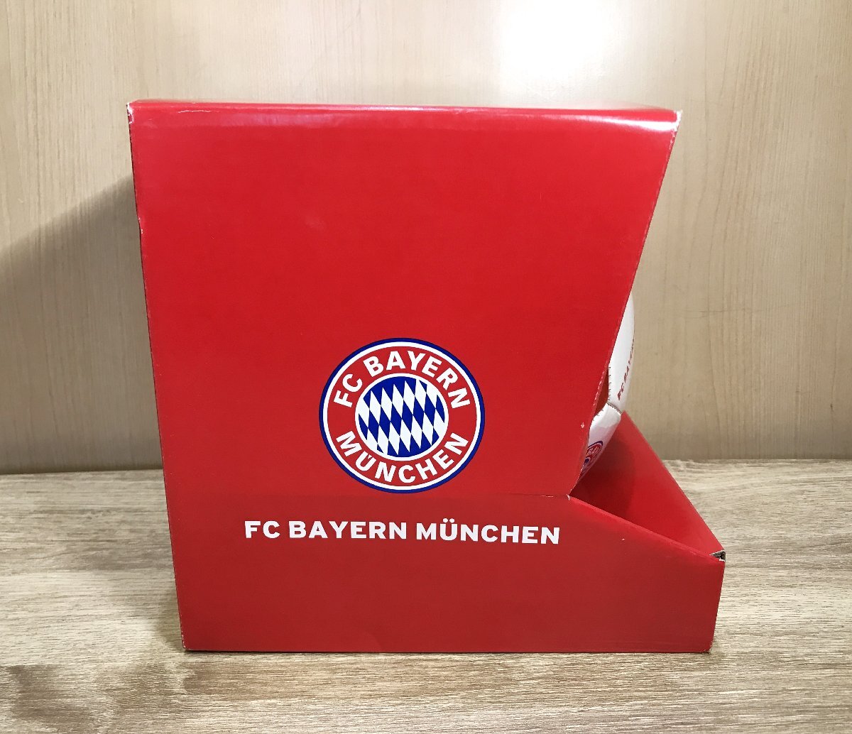 【未使用】読売新聞 バイエルン・ミュンヘン サッカーボール 4号 小学生用_画像4