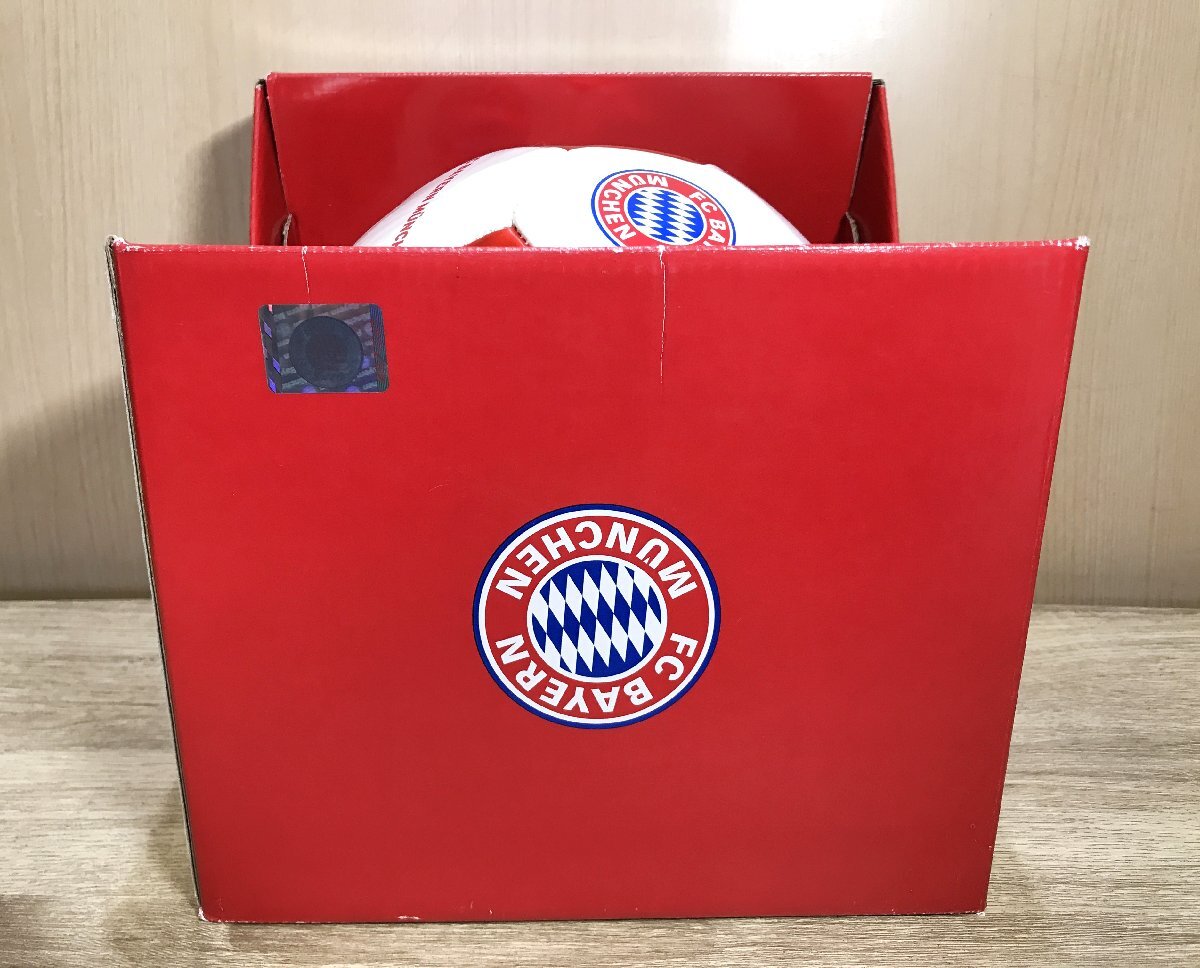 【未使用】読売新聞 バイエルン・ミュンヘン サッカーボール 4号 小学生用_画像6