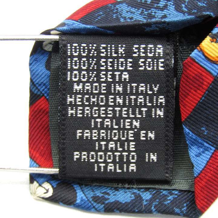  Disney бренд галстук Mickey Mouse общий рисунок шелк Италия производства Disney магазин PO мужской голубой Disney