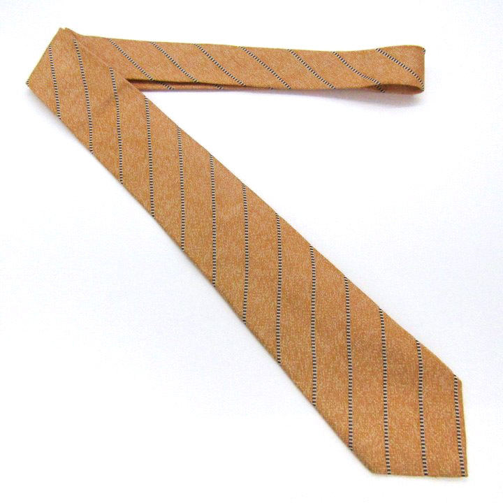  paul (pole) Stuart бренд галстук полоса рисунок шелк PO мужской orange PAUL STUART