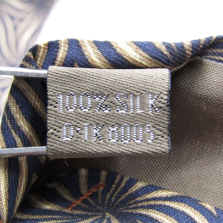 カルバンクライン ブランド ネクタイ 幾何学模様 総柄 シルク PO メンズ ベージュ Calvin klein_画像5