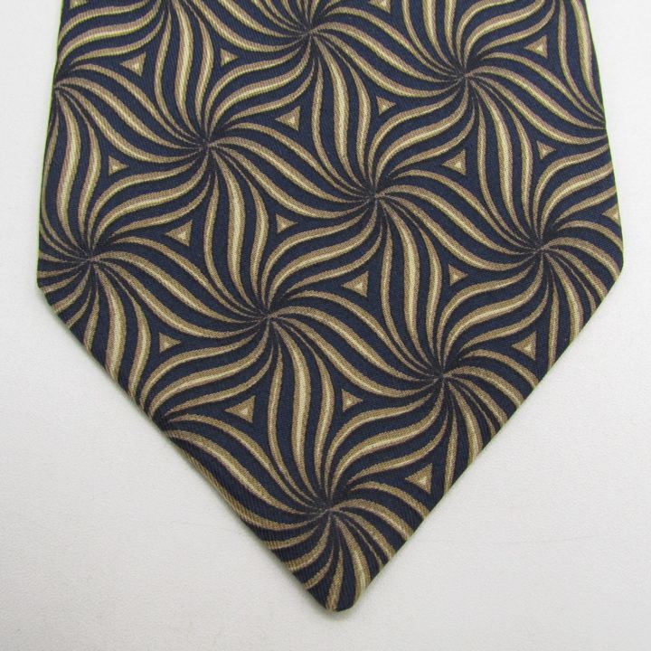 カルバンクライン ブランド ネクタイ 幾何学模様 総柄 シルク PO メンズ ベージュ Calvin klein_画像6