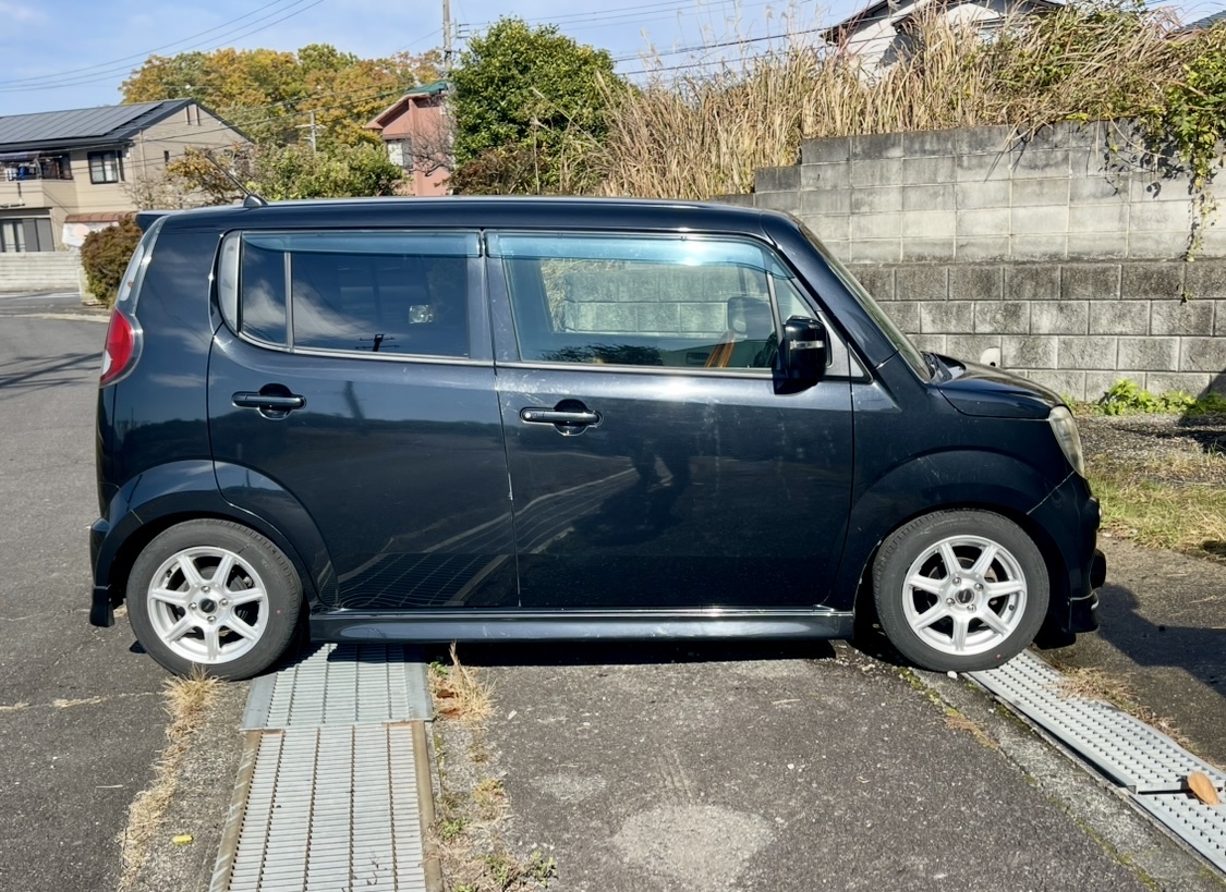 日産　モコ　エアロスタイル　ターボ　CVT ローダウン_画像2