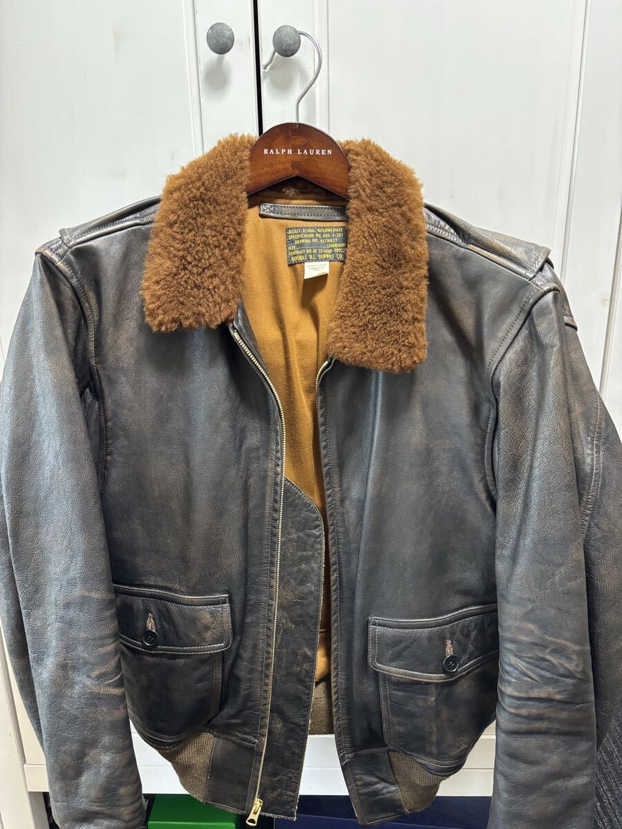 RRL フライトジャケット G-1 Sサイズ_画像1