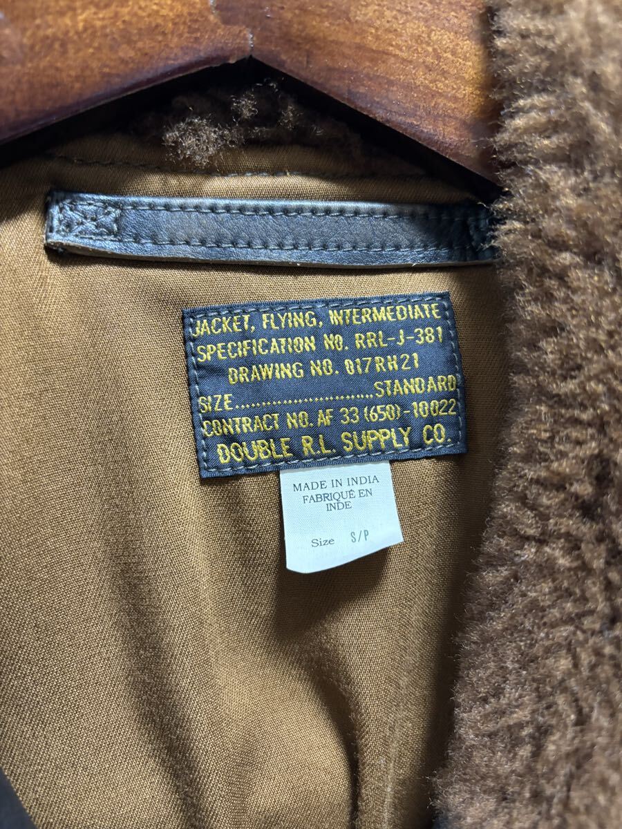 RRL フライトジャケット G-1 Sサイズ_画像2