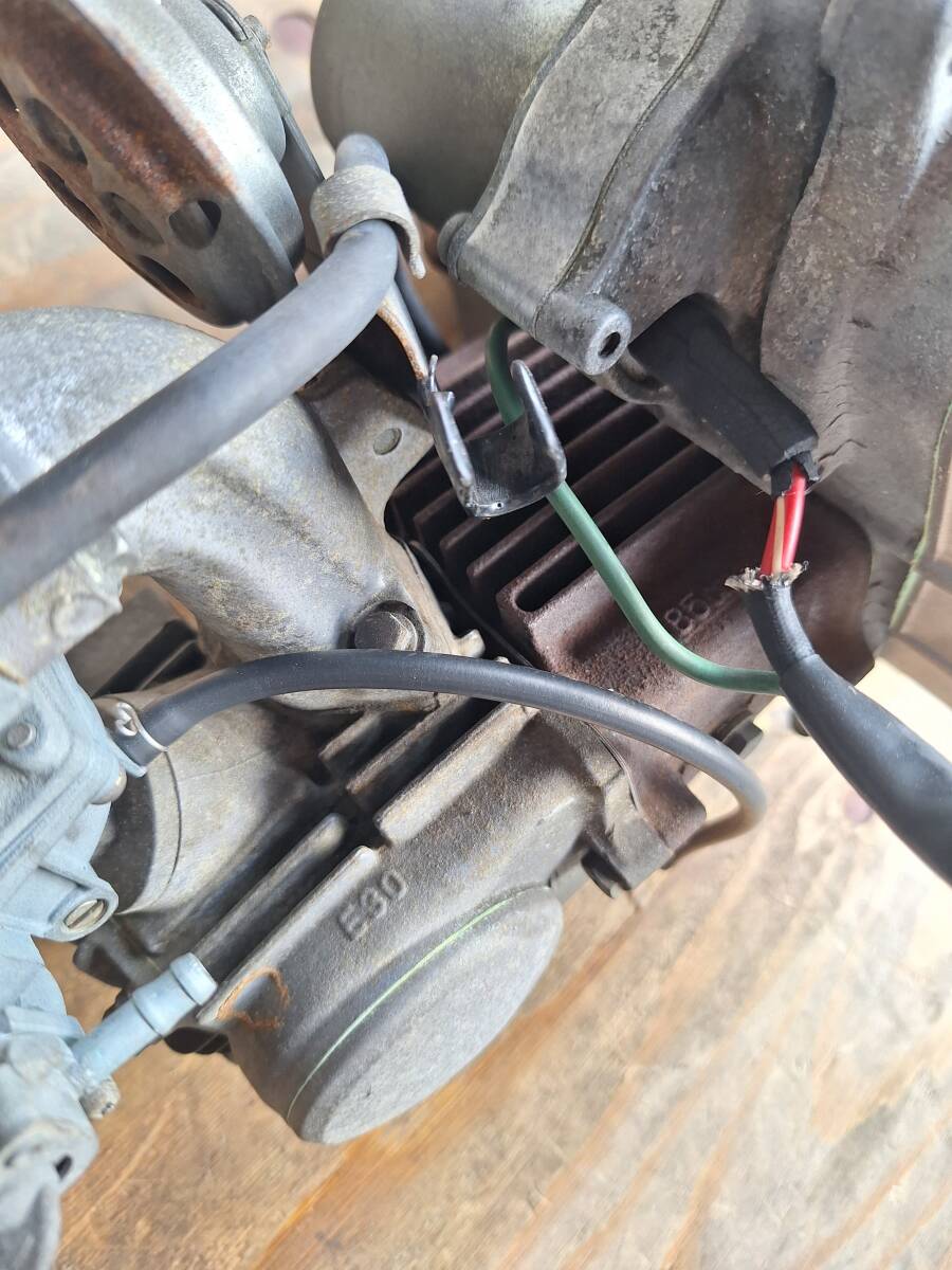  Super Cub 90 3 скорость со стартером фактически работающий двигатель HA02