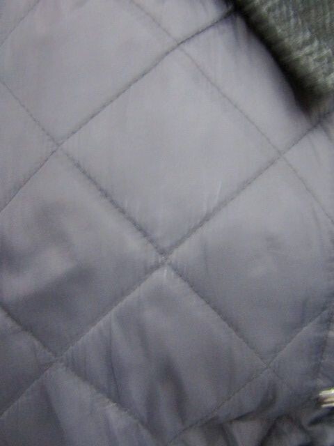 * Coach COACH* воротник вельвет стеганная куртка черный мужской *R71123018B