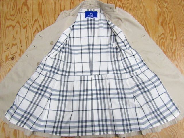 ★バーバリー Burberry ブルーレーベル★レディース 裏ノバチェック デザイントレンチコート★R71109036A_画像4