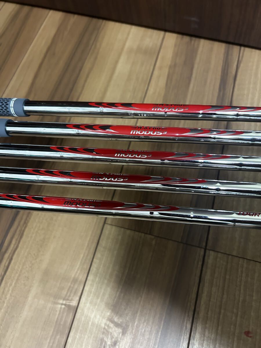 テーラーメイド アイアン P8CB アイアンセット モーダス105S #6〜PW 保証書有り_画像6