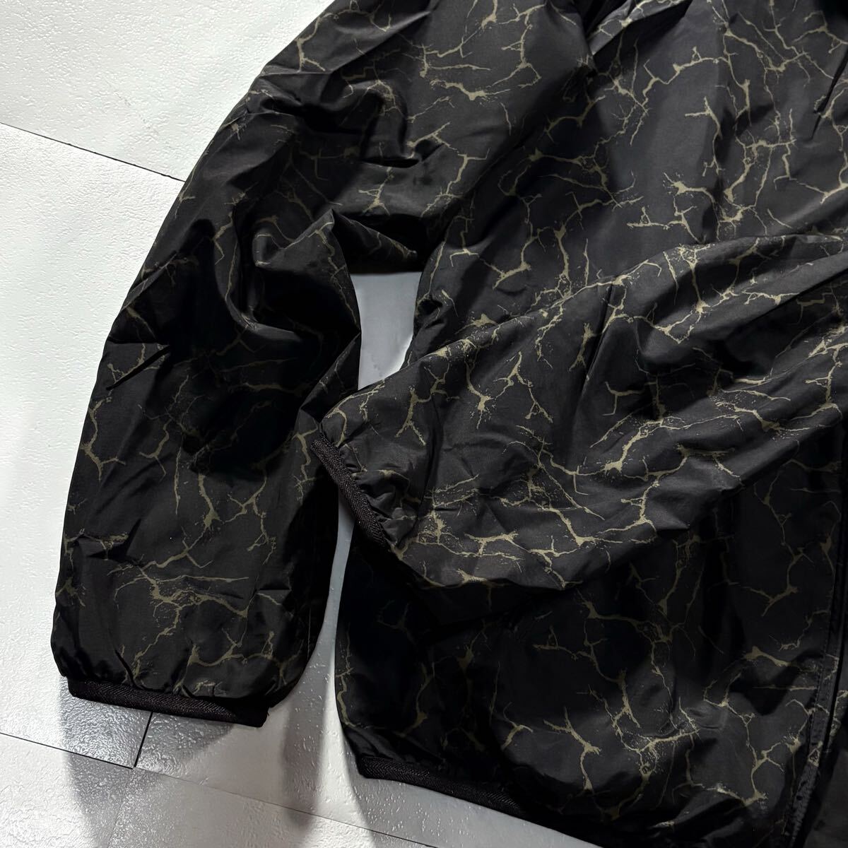 XL размер соответствует *EMPORIO ARMANI Emporio Armani нейлон Parker незначительный с хлопком жакет двойной Zip общий рисунок плечо EA7 Logo стирка возможно *