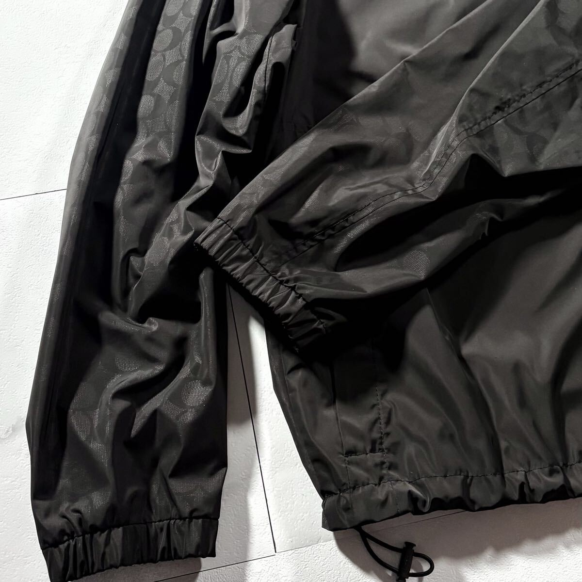  не использовался класс /XL размер соответствует * близко год модели COACH Coach нейлон жакет Parker signature рисунок CC общий рисунок переключатель .C Logo нашивка стирка возможность *