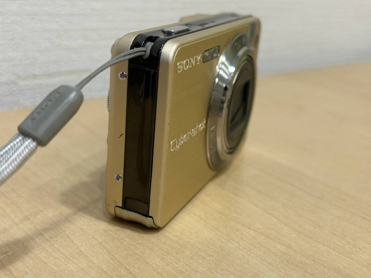 【29331】Sony ソニー Cyber-shot DSC-W170 ゴールド コンパクトデジタルカメラ 動作未確認_画像2