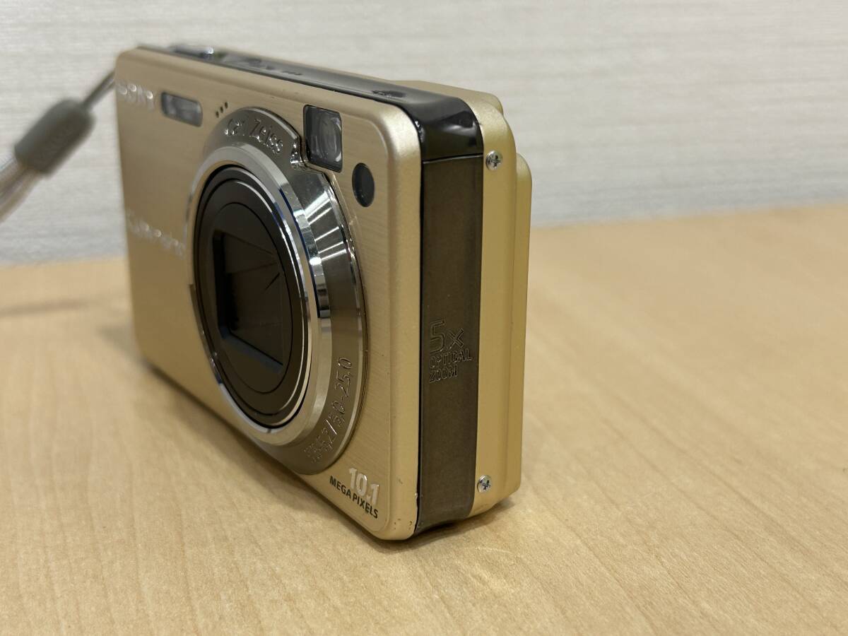 【29331】Sony ソニー Cyber-shot DSC-W170 ゴールド コンパクトデジタルカメラ 動作未確認_画像3
