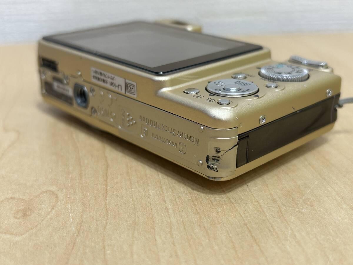 【29331】Sony ソニー Cyber-shot DSC-W170 ゴールド コンパクトデジタルカメラ 動作未確認_画像7