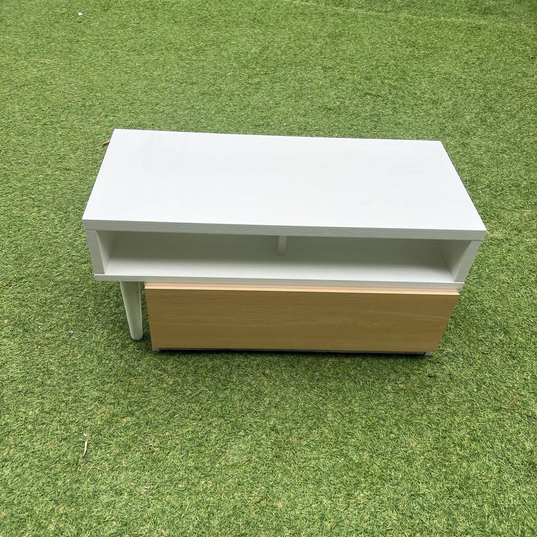 [ Yokohama город .. район * самовывоз ]nitoli ТВ-тумба эластичный тип [ ширина 79cm] низкий шкафчик 